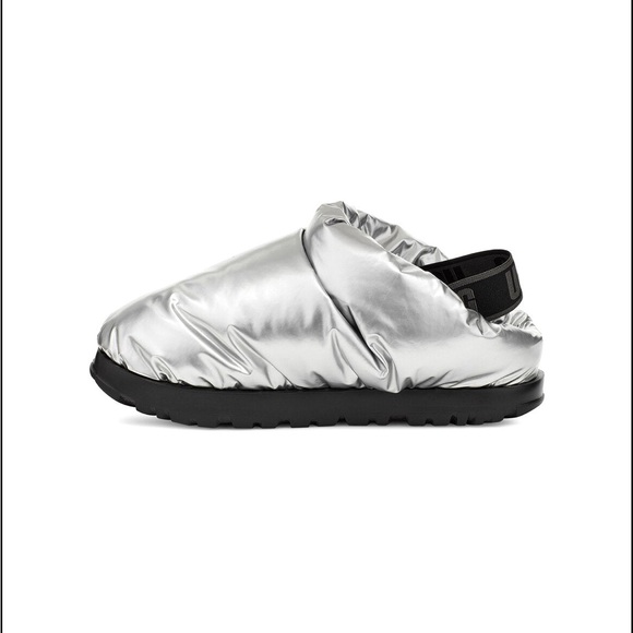 NWT Silver UGG SpaceSlidder Slippers (8) - Picture 2 of 3
